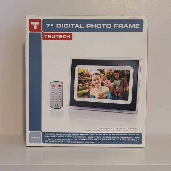 🍂 NIB 7" Digital Photo Frame - Picture 1 of 3